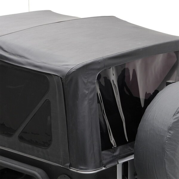 1018 WRANGLER JK 2 DOOR SOFT TOP  OEM REPLACEMENT W/TINTED WINDOWS  BLACK DIAMOND